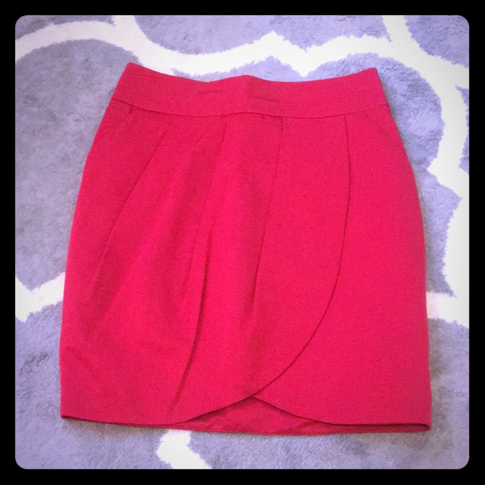 Beautiful red skirt